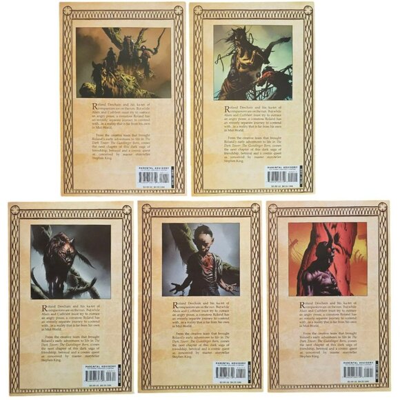 Stephen King Dark Tower Comic Books The Long Road Home #1-5 Horror Dark Fantasy - Picture 7 of 8